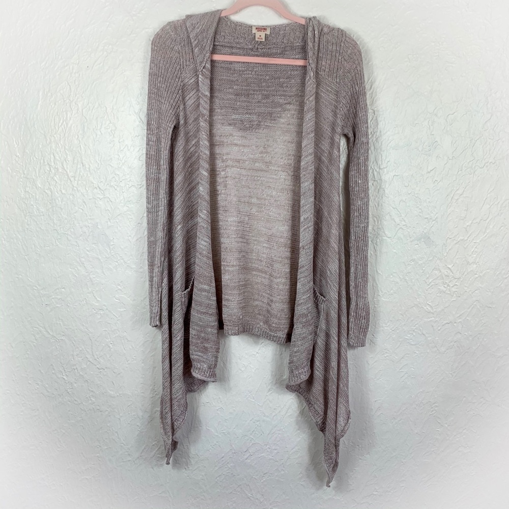 🌻 Medium - Mossimo - Beige Knit Hooded Shrug